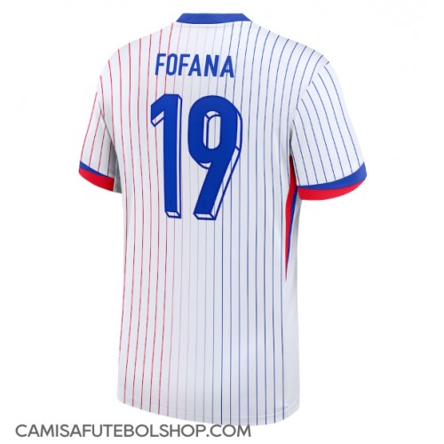 Camisa de time de futebol França Youssouf Fofana #19 Replicas 2º Equipamento Europeu 2024 Manga Curta